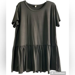 Pink Blush - Black - Tunic - XL